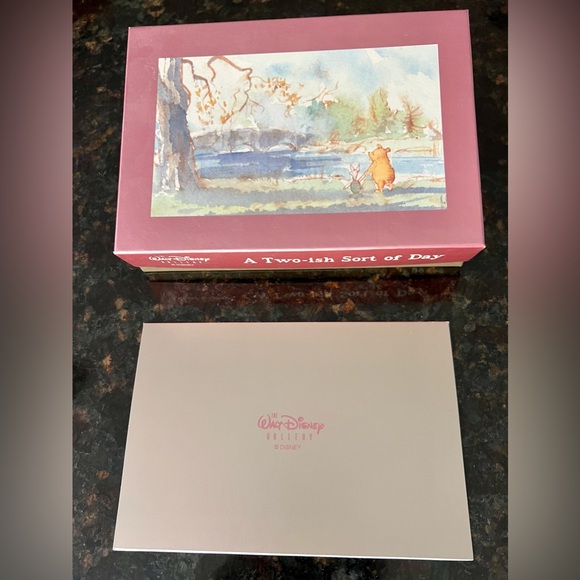 Walt Disney Gallery Office Disney Gallery Pooh Piglet Notecards Box